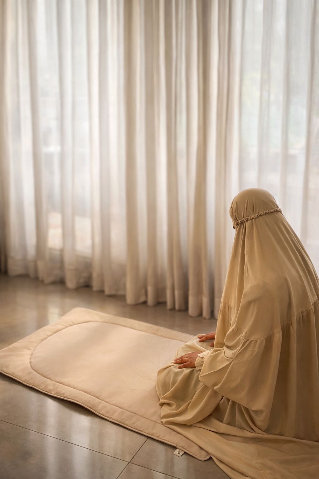 Beige Prayer Gown